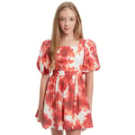 Bardot Junior Marla Abstract Mini Blomstret Kjole Poppy Red | Rød | 8 years