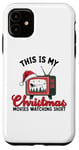 iPhone 11 This Is My Christmas Movies Watching Holiday TV Vintage Case