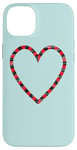 Coque pour iPhone 14 Plus Contour de cœur pour la Saint-Valentin - Graphique rétro amour Saint-Valentin