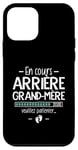 Coque pour iPhone 12 mini Arrière-Grand-Mère En Cours 2026 - Annonce Grossesse Bébé