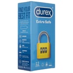 Préservatifs Durex Extra Safe, 12 pieces