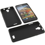 Bag for Archos 50d Neon Phone Case Protection TPU Rubber Schwarz