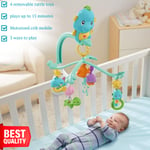 Fisher Price 3-in-1 Soothe & Play Seahorse Mobile Interactive Development Toy