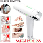 New Laser IPL Permanent Face&Body Skin Hair Removal Machine Painless Epilator