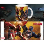 SEMIC Avengers Capitaine America Civil War Tasse Vs Iron Man Mug