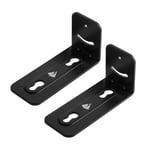 2Pcs Soundbar Stand Universal -Slip Metal Sound Bar Wall Mounting Holder2811