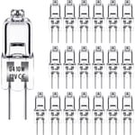 G4 halogenlampor 10W 12V - Varmvitt - 20-pack 10W 10W 20 pcs