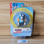 Burrobot Sonic The Hedgehog Jakks Pacific 2.5" Articulated Figure New & Sealed