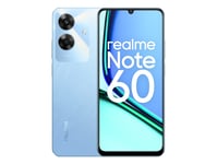 Realme Note 60, 17,1 Cm (6.74"), 4 Gb, 128 Gb, 32 Mp, Android 14, Blå