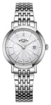 Rotary LB05420/02 Dress Quartz (27mm) White GuillochÃ© Dial Watch