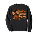 Melanin Christmas Pajamas African American Black Pjs Xmas Sweatshirt