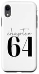 Coque pour iPhone XR Chapitre 64 Anniversaire Célébration Jalon