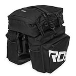 Roswheel Imperméable Durable 3 En 1 Sac Porte Bagage Vélo Arrière 37l Résistant À L'eau Pannier De Vélo Siège Arrière Queue Sac