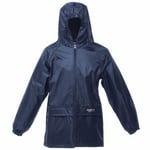 Regatta Childrens Unisex Great Outdoors Childrens/Kids Stormbreak Waterproof Jacket - Navy - Size 7-8Y