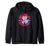 My Little Pony: Friendship Is Magic Girl Who Loves Ponies Sweat à Capuche