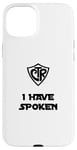 iPhone 15 Plus Choose the Right - I Have Spoken LDS Baptism Sci-Fi Humor Case