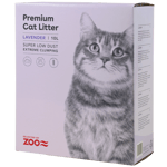 Premium Cat Litter - Kissanhiekka laventeli 10 L - Kissat - Kissanhiekka ja kuivikkeet - Paakkuuntuva kissanhiekka - Selected by ZOO