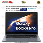 New Samsung Galaxy Book4 Pro 14″ AMOLED Touch Intel Ultra7 16GB 512GB_SSD Laptop