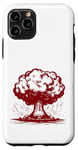 iPhone 11 Pro #snirt Atomic Mushroom T-Shirt Explosion Cloud Volcano Smoke Case