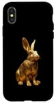 iPhone X/XS Rabbit Gold Case