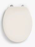 John Lewis Antibacterial Standard Toilet Seat, White