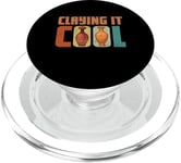 Pottery Claying It Cool Machine à poterie PopSockets PopGrip pour MagSafe