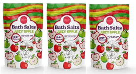 Elysium Spa Bath Salts Juicy Apple 100%  Natural Health & Beauty 3 x 450g