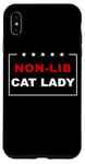 Coque pour iPhone XS Max Non-Lib Cat Lady – Funny Anti-Woke USA