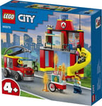 Lego City: Fire Station And Fire Truck (60375)