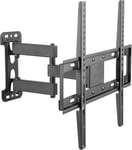 Support Tv Mural 32-55" S7644 Pouces (81-140Cm) Orientable Et Inclinable Fix Ation Murale Télévision Bras Articulé Pour Télé Vesa