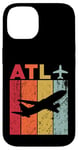 Coque pour iPhone 14 ATL Aéroport Hartsfield Jackson d'Atlanta