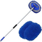 Brosse de Lavage de Voiture Kit de Lavage de Voiture Polyvalent Outil de Lavage de Voiture Convient pour Le Nettoyage de Voitures suv camions