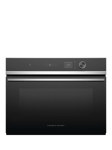 Fisher & Paykel OM60NDLX1 Combi Microwave & Grill, Black