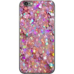 Apple iPhone 6 Transparent Mobilskal Glitter