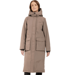 Didriksons W Leya Parka 3 Talvitakit MOCHA BROWN