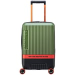 Valise DELSEY PARIS  Valise cabine trolley Jeep  Ref 64501 Vert 5