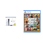 Playstation Console 5 Edition Standard Slim & GTA V - Play Station 5