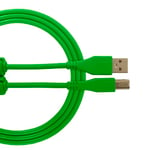 UDG U95001GR Câble USB 2.0 (A-B) - Audio haut débit optimisé - Câble USB 2.0 A mâle vers B mâle - Vert - 1 m - Compatible avec tout appareil USB A-B