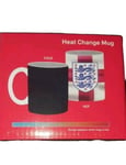 ENGLAND OFFICIAL WORLDCUP 2024 FOOTBALL SUPPORTERS HEAT CHANGE BOX MUG GIFT