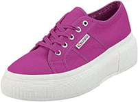 Superga Femme 2287-cotw Chaussures de Gymnastique, Violet (Fuchsia Xbv), 42 EU