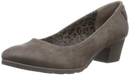 s.Oliver Femme 22301 Chaussures à Talons-Avant du Pieds Couvert, Braun Cafe 361, 38 EU