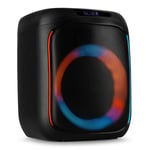 Portable Party Speaker Box with Bluetooth and LED Disco Light Show - Track160