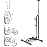 Support de sol vertical pour vélos, 3 fonctions pour accrocher ou régler horizontalement et verticalement Porte-vélo 20 à 27.5 pouces - Randaco