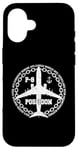 Coque pour iPhone 16 P-8 Poseidon Avion militaire style vintage avant et arrière