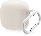 Elago Liquid Hybrid -rippukotelo (AirPods 4) - Beige