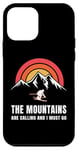 Coque pour iPhone 12 mini The Mountains Are Calling And I Must Go Skier Ski Men