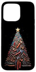 Coque pour iPhone 15 Pro Max Outils de sapin de Noël pour papa, hommes et garçons