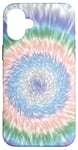 iPhone 16 Plus Pretty Tie Dye in Purple, Blue, Green & Pink Pastel Colors Case