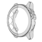 GuosB Suitable for Garmin Fenix 5X& 5X Plus Transparent TPU Watch Case(Transparent white) (Color : Transparent white)