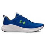 Under Armour Homme UA Charged Commit TR 4 Chaussures de Training, Tech Blue/Distant Gray/Morph Green, 44 EU